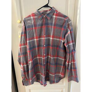 Banana Republic Shirt Men Medium Multicolor Button Down Long Sleeves Collared